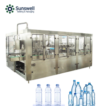 معدات صنع مياه الشرب المعبأة الأوتوماتيكية/آلة تعبئة المياه النقية/سعر مصنع تعبئة المياه المعدنية